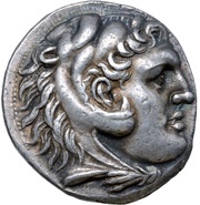 Tetradrachm In the name of Alexander III;Kyzikos obverse image