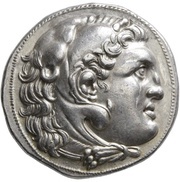 Tetradrachm In the name of Alexander III; Pella obverse image