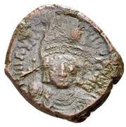 20 Nummi - Mauricius Tiberius Constantinopolis obverse image
