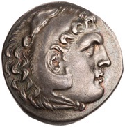 Tetradrachm In the name of Alexander III; Aspendus obverse image
