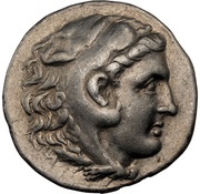 Tetradrachm In the name of Alexander III; Rhodes obverse image