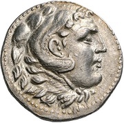 Tetradrachm In the name of Alexander III;Antioch ad Meandrum obverse image