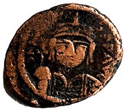 20 Nummi - Mauricius Tiberius Constantinopolis obverse image