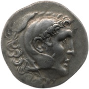 Tetradrachm In the name of Alexander III; Myrina obverse image