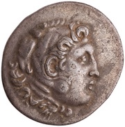 Tetradrachm In the name of Alexander III; Temnos obverse image
