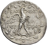 Tetradrachm - Perseus Pella, Greece (ancient), 178 BC reverse image