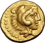 ¼ Stater - Philip II Pella obverse image
