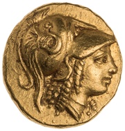 ¼ Stater - Alexander III Amphipolis obverse image