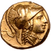 ¼ Stater - Alexander III Amphipolis obverse image