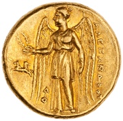 Stater - Alexander III Lampsakos, Greece (ancient), 328 BC - 323 BC reverse image