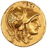 Stater In the name of Alexander III; Pella obverse image