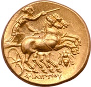 Stater - Philip III Arrhidaeus Amphipolis, Greece (ancient), 323 BC - 315 BC reverse image