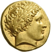 Stater - Philip II Lampsakos; Posthumous obverse image
