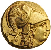 Stater In the name of Alexander III; Sidon obverse image