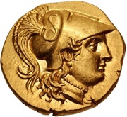 Stater In the name of Alexander III; Callatis obverse image