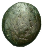 Bronze AE 16 - Demetrios I obverse image