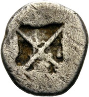 Tetrobol, Greece (ancient), 480 BC - 460 BC reverse image