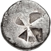 Tetradrachm, Greece (ancient), 510 BC - 480 BC reverse image
