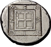 Tetradrachm, Greece (ancient), 460 BC - 423 BC reverse image