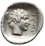 Hemidrachm, Greece (ancient), 424 BC - 350 BC reverse image