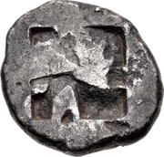 Stater, Greece (ancient), 500 BC - 480 BC reverse image