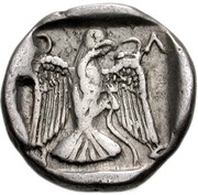Tetrobol, Greece (ancient), 500 BC - 450 BC reverse image