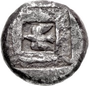 Tetradrachm, Greece (ancient), 500 BC - 450 BC reverse image
