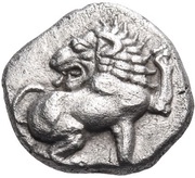 Trihemiobol obverse image