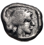 Diobol, Greece (ancient), 450 BC - 432 BC reverse image