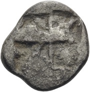 Hemidrachm, Greece (ancient), 525 BC - 500 BC reverse image