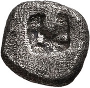 Hemiobol, Greece (ancient), 525 BC - 475 BC reverse image