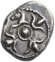 Trihemiobol obverse image