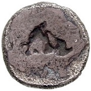Tetrobol, Greece (ancient), 500 BC - 480 BC reverse image