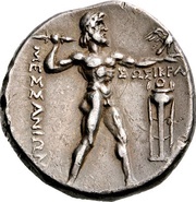 Tetradrachm, Greece (ancient), 183 BC - 182 BC reverse image