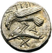 Drachm, Greece (ancient), 400 BC - 300 BC reverse image