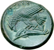 Æ17, Greece (ancient), 350 BC - 339 BC reverse image