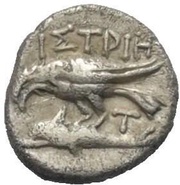 Hemiobol, Greece (ancient), 340 BC - 313 BC reverse image