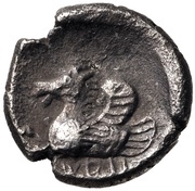 Hemiobol, Greece (ancient), 357 BC - 352 BC reverse image