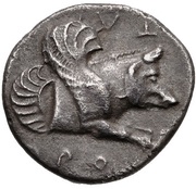 Tetrobol, Greece (ancient), 357 BC - 352 BC reverse image