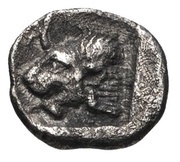 Hemiobol, Greece (ancient), 480 BC - 400 BC reverse image