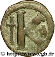 20 Nummi - Anastasius I Dicorus Constantinopolis; Large Module, Byzantine states, 498-518 reverse image
