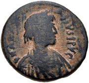 20 Nummi - Anastasius I Dicorus Nicomedia; Small Module obverse image