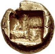 Hemihekte, Greece (ancient), 600 BC - 550 BC reverse image