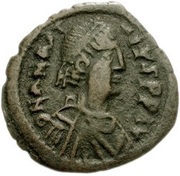 20 Nummi - Anastasius I Dicorus Nicomedia; Type ⁑, Large Module obverse image