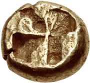 Hemihekte, Greece (ancient), 600 BC - 550 BC reverse image