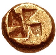 Hemihekte, Greece (ancient), 500 BC - 475 BC reverse image