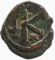 20 Nummi - Justinian I Carthage; Bust Right reverse image
