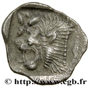 Hemiobol, Greece (ancient), 480 BC - 450 BC reverse image