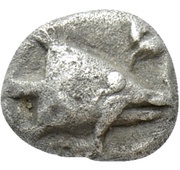 Trihemiobol obverse image