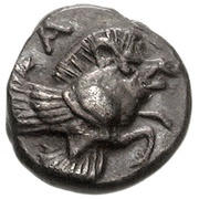 Diobol obverse image